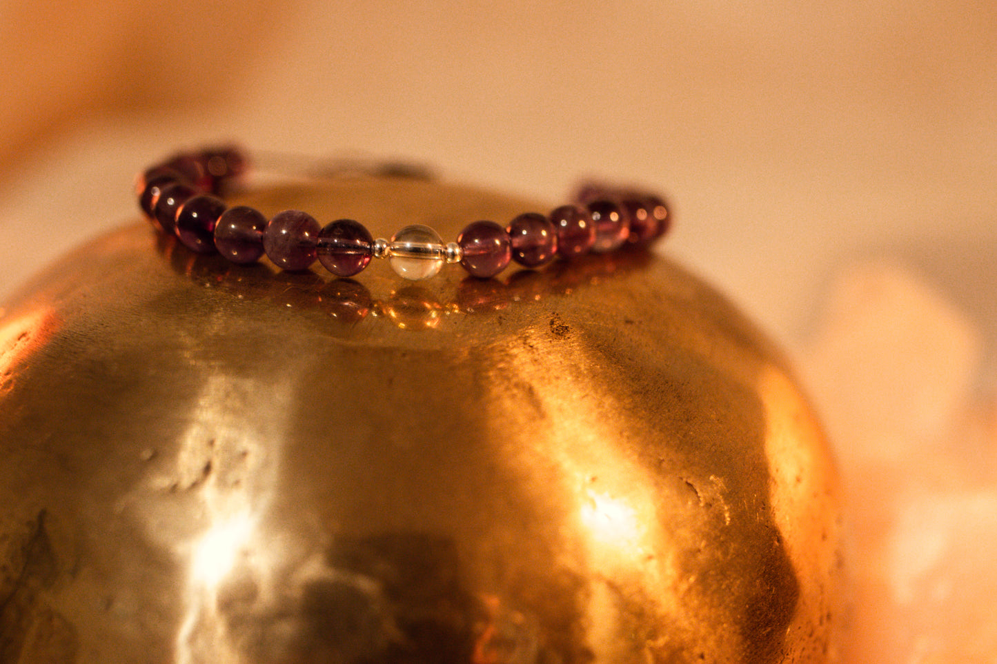 Intuition & Klarheit Edelsteinarmband