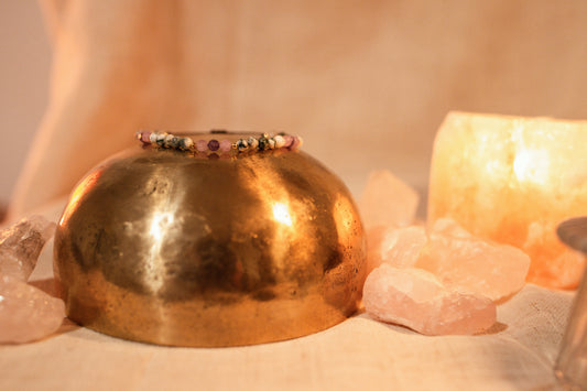Innere Ruhe & Erdung Edelsteinarmband
